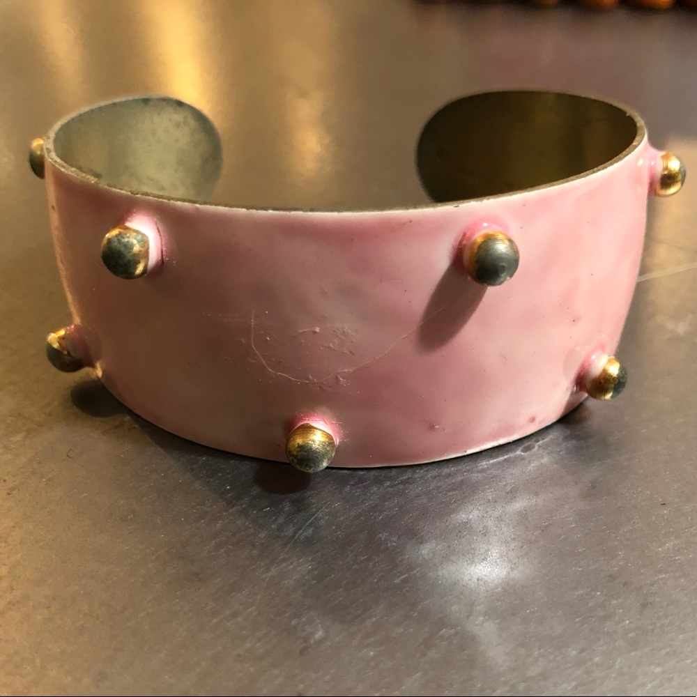 Rare vintage Sandor Co cuff bracelet – signed